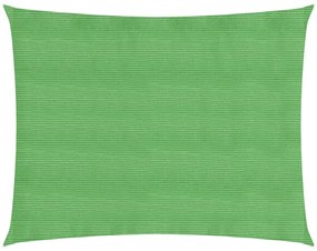 világoszöld HDPE napvitorla 160 g/m² 3,5 x 4,5 m