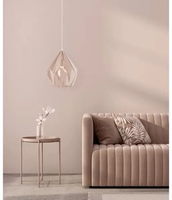 EGLO 49024 - Csillár zsinóron CARLTON-P 1xE27/60W/230V