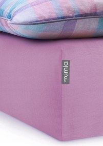 Pamut lepedő lila 180x200 cm gumis Mumla