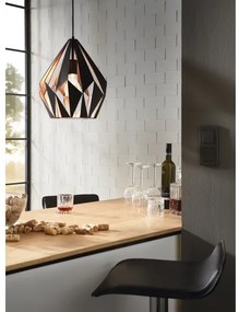 Eglo 49254 - Csillár VINTAGE 1xE27/60W/230V