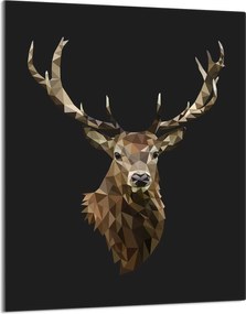 Üveg Vágódeszka 40x52 Szarvas a Konyhába