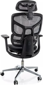EQ-1 forgószék fekete/króm