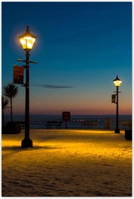 Poszterek 80x120 Lámpások a tengerparton