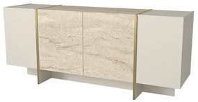 Konzolasztal Veyron - Travertine, Sandstone
