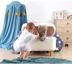 Puff PIXI 37x61 cm fehér