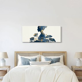 Kép - Márvány női profil (120x50 cm)