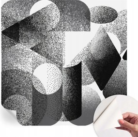 Gyönyörű öntapadós tapéta falra Geometrikus formák 250x250 cm