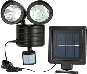 Prolight Dupla mozgásérzékelős szolár világítás - Automatikusan működésbe lép, ha érzékeli a sötétedést! PRL-C23729