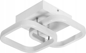 DOMENOLED 306 KWADRAT Modern LED Mennyezeti Lámpa Fehér LED IP20