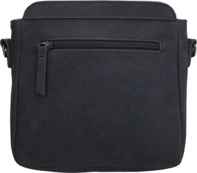 Sötétkék steppelt keresztpántos táska „Diadem”