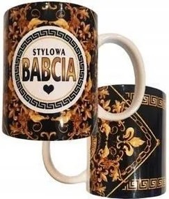 Bögre Stílusos Nagymama Fekete II. Nagymama napja