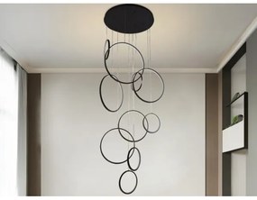 LED dimmelhető csillár zsinóron LED/290W/230V 3000-6500K + távirányítás