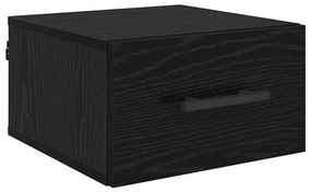 vidaXL Éjjeliszekrény Musta tammi 35 x 35 x 20 cm Faanyag