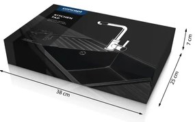 Concept BDG4327BE - Mosogató csaptelep 27,3 cm gránit/bézs