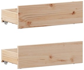 tömör fenyőfa könyvespolcos ágy matrac nélkül 75 x 190 cm