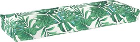vidaXL Párna Levél Levél mintázat 120 x 40 x 8 cm Oxford Szövet