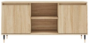 sonoma tölgyszínű szerelt fa TV-szekrény 104x35x50 cm