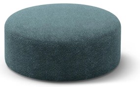 Petróleum színű buklé puff Dia – Micadoni