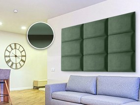 Kárpitozott panel Soundless 40x30 cm (zöld). 1068518