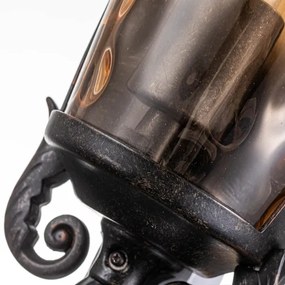 Elstead BT7-M - Kültéri fali lámpa BALTIMORE 1xE27/60W/230V IP44 bronz