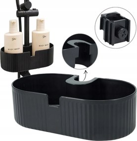 Fürdőszobai Polc zuhanyrúdhoz Kozmetikumokhoz Zuhany Rendező