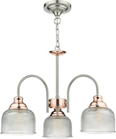 Dar Lighting WHARFDALE WHA0346 Csillár 3x40W/E14