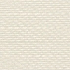 krémszínű behúzható oldalsó napellenző 160x1000cm