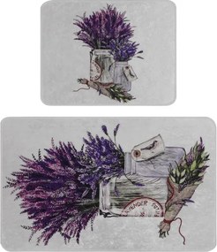 Purpura fürdőszobai szőnyeg