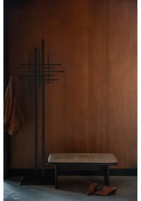 Fekete acél fogas 71x185 cm Rumex – Dutchbone