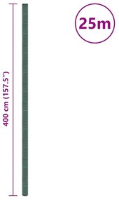 zöld PP talajtakaró membrán 4x25 m
