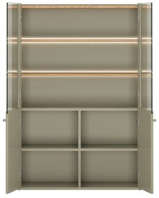 Elivo vitrin 100 cm - eukaliptusz / baltic dune tölgy