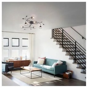 Paul Neuhaus 6737-18 - LED Felületre szerelhető csillár WIDOW 6xG9/3W/230V