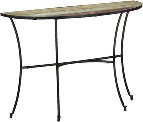 vidaXL tömör újrahasznosított fa kisasztal 110 x 40 x 77 cm