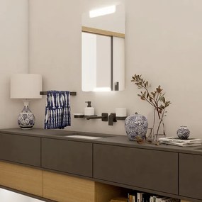 NIMCO NKC készlet-31K-T-90-Szappan adagoló, fogkefe állvány és fali kampó NIKAU