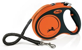 Flexi Önbehúzó póráz Xtreme M, 5 m, 35 kg,narancssárga