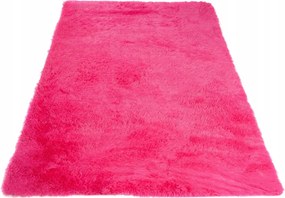 Gyerekszőnyeg Shaggy Rózsaszín 120X170 CM Puha, Csúszásgátló