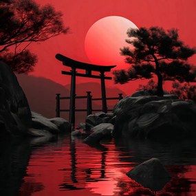 Poszter 50x50cm Templom a csend mellett