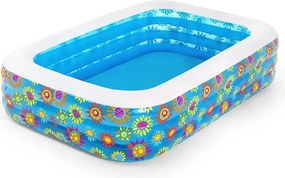 Bestway felfújható gyerekmedence kék 229x152x56 cm