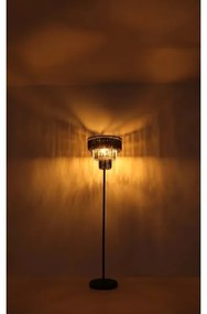 Globo 15695S - Állólámpa NAXIS 3xE27/40W/230V átm. 40 cm fekete