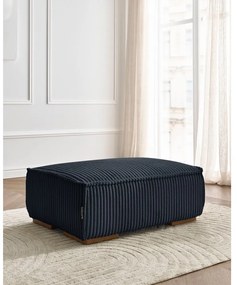 Fekete kordbársony lábtartó Chelsea – Bobochic Paris