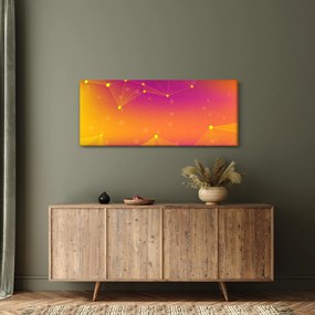Szines absztrakt kép (120x50 cm)
