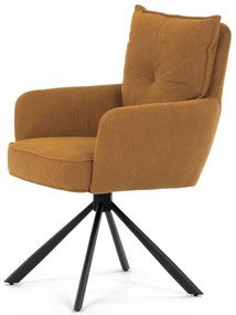 Sárga Kordbársony Étkezőszék. HC-X1128 YEL2