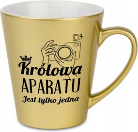 Latte Bögre Gyöngyház Arany Ajándék Menedzsernek Fényképezőgép Királynő Mix Minták