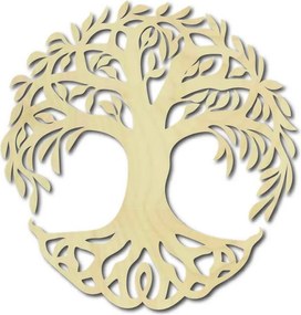 A fahéj furnér FIORA modern fa falfestése