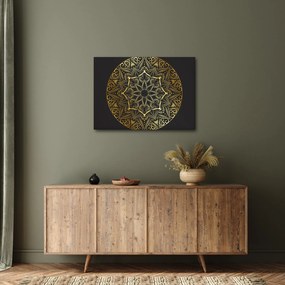 Az arany absztrakció képe (70x50 cm)