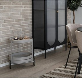 Fém zsúrkocsi 40x49,5 cm Beja – House Nordic