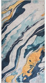 Sárga-kék mosható szőnyeg 80x150 cm Colors of Joy – Vitaus