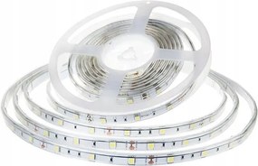 Led szalag 4,8W, 5m-es tekercs, 12V, 500lm, semleges fehér fény, vízálló V-tac