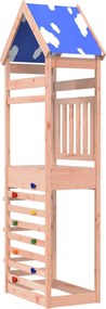 vidaXL Játék Torny Barna 52,5 x 85 x 265 cm Szilárd Douglas Fa