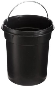 Bambusz fedelű szemeteskosár NATUREO 3L, fekete